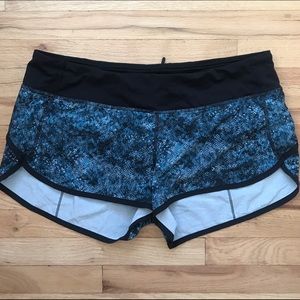 Lulu running shorts